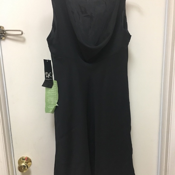 NWT DR David Wayne Beaded Dress  black 10 USA made - Picture 5 of 7